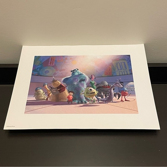 DISNEY Monsters, Inc. Lithograph Portfolio Set - Picture 6 of 9